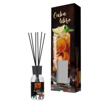 Diffusore di fragranza con midollini 125ml cocktails cuba libre
