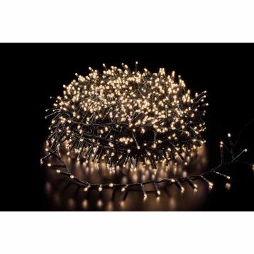 1000 minilucciole led colore bianco luce calda