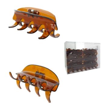 Pinza fermacapelli tartarugata