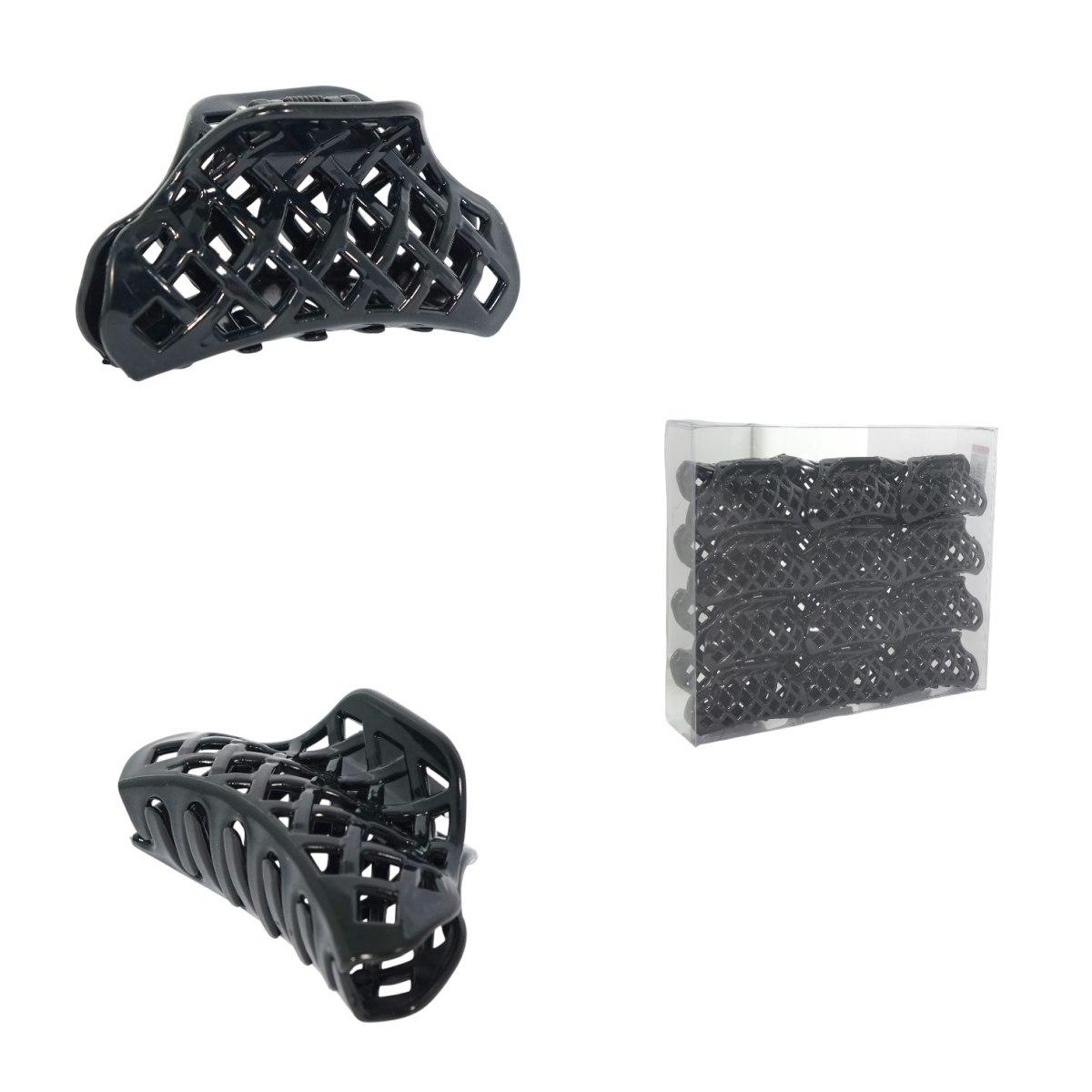 Pinza fermacapelli nera