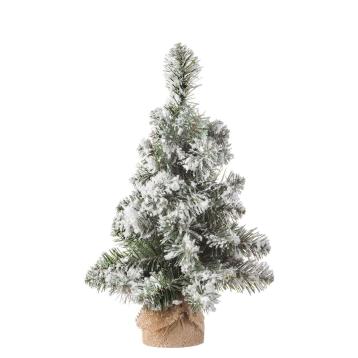 Albero di natale innevato d23xh47 cm