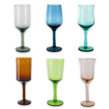 Set 6 bicchieri liquore assortiti 70 ml linea celine fade