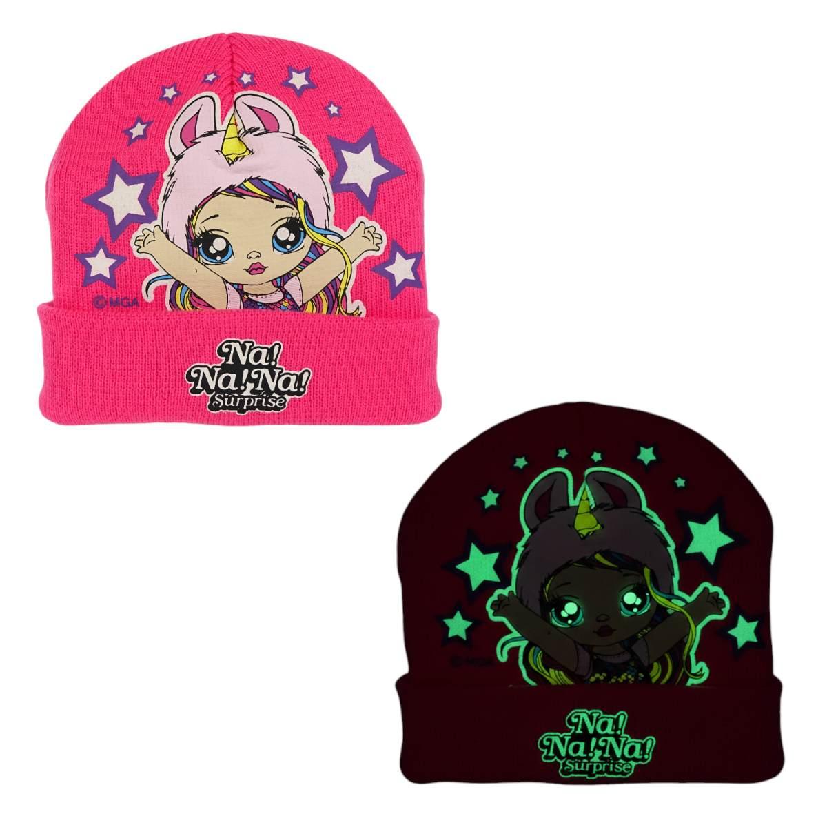 Cappello bimba luminescente con risvolto Na! Na! Na! Surprise
