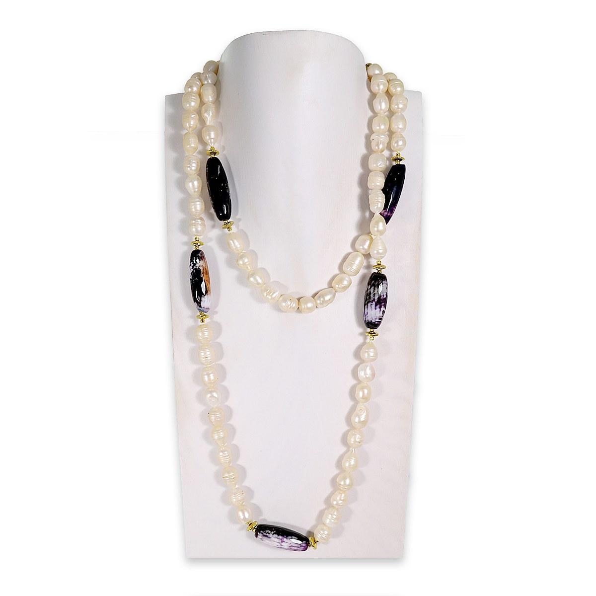 Collana in pietre dure assortite