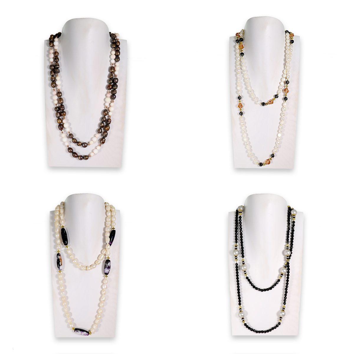 Collana in pietre dure assortite