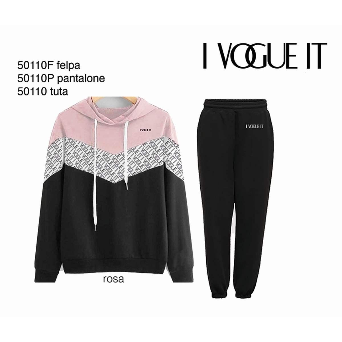 Tuta donna felpa e pantalone i vogue it