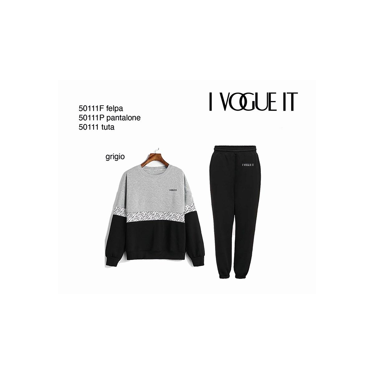 Tuta donna felpa e pantalone i vogue it