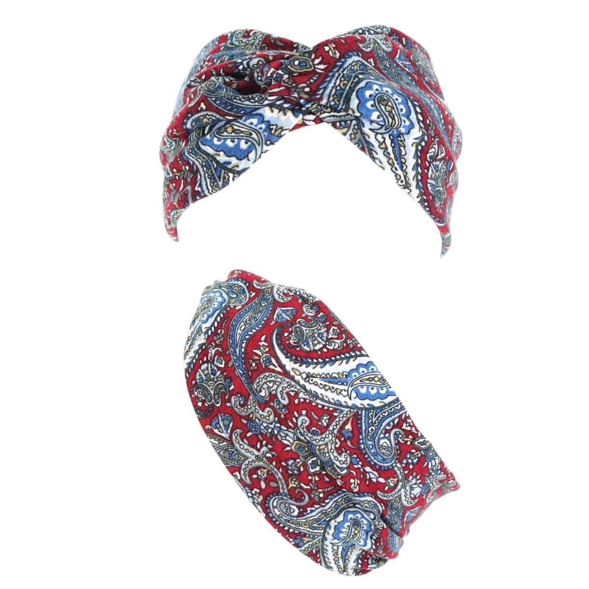 Fascia per capelli donna fantasia pasley